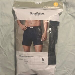 Goodfellow & Co Men's Navy Classic Knit Boxers